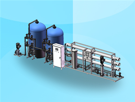 12吨/时反渗透设备 汕头纯水设备生产厂家 12吨每小时纯水设备